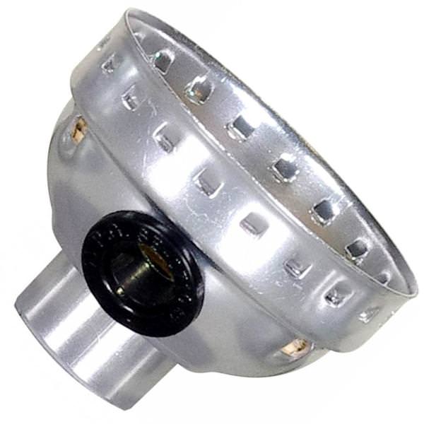 Nickel 1/8 IPS Aluminum Cap With Paper Liner