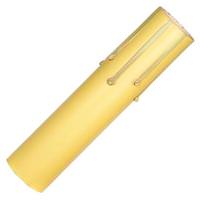 Satco 6" Drip Ivory Paper Candle Cover