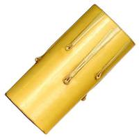 Satco 2" Ivory Drip Paper Candle Cover
