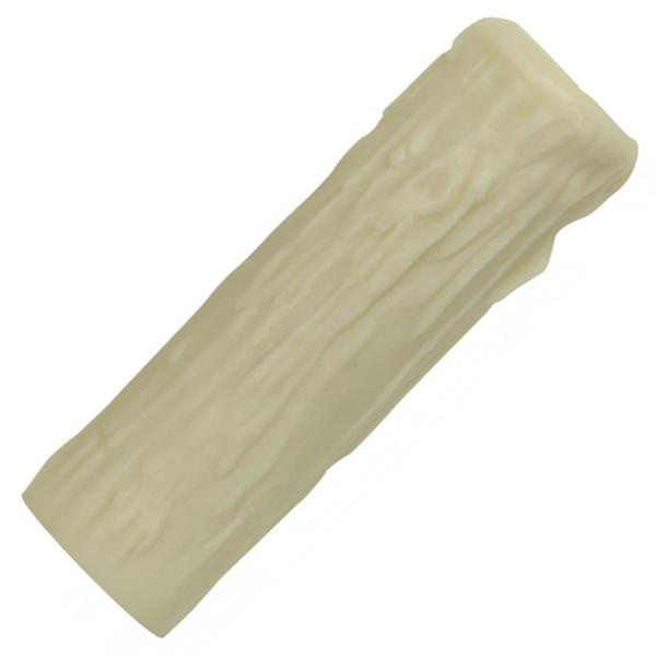 6" Edison Base Resin Full Drip Ivory Candle Socket Cover