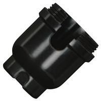 Satco Medium Base Metal bushing 1/8 IPS Phenolic Socket Cap