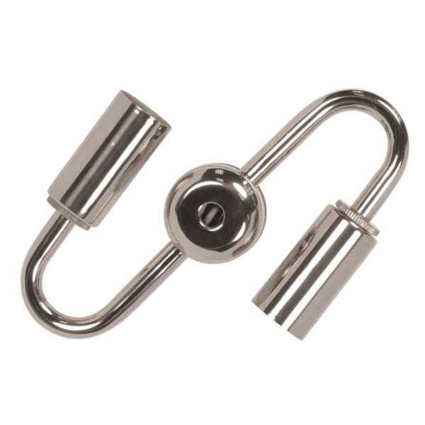 1/8 IPS Steel Nickel S Cluster For Medium and Candelabra Sockets