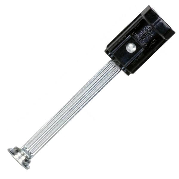 1/8 IP Black Single Leg Push-In Terminal