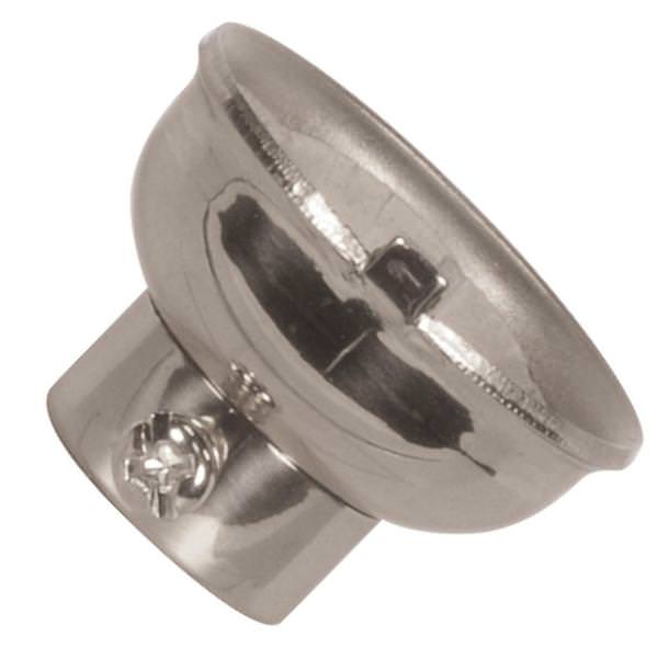 1/4 IP Polished Nickel Caps With Set Screw