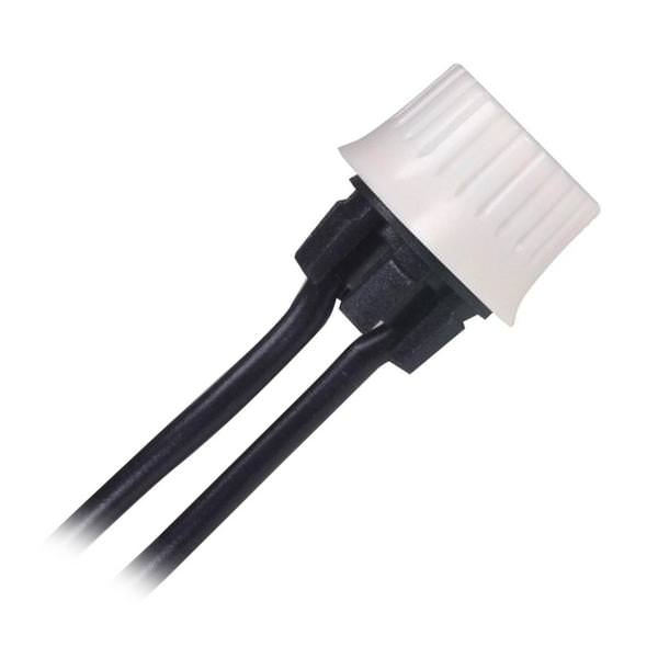 On / Off Single Circuit Snap-In Bushing White Phenolic Rotary Switch