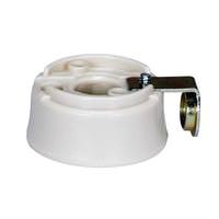 Satco GU24 White Side Mount Cap