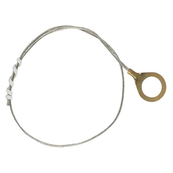 12" 1/8 IP Ground Lug Tinned Copper Ground Wire
