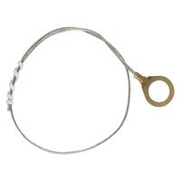 Satco 12" 1/8 IP Ground Lug Tinned Copper Ground Wire