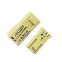 Satco 2 Piece 2 Port Yellow Splice Connector for Solid or Tinned Tip Wire