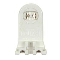 Satco Fixed Mounting Rapid Start White 2-Pin Fluorescent Socket for T12 Bulbs