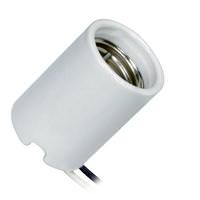 Satco Mogul Screw Porcelain White Keyless Socket