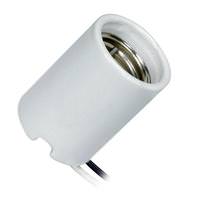 Satco Mogul Screw Porcelain White Keyless Socket