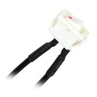 Satco On / Off Phenolic Snap-In Bushing White Rocker Switch with Dot