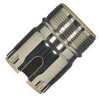 Satco 3 Piece Polished Nickel Socket Shell With Paper Liner