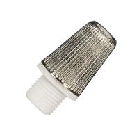 Satco 1/8 IP Silver Bushing for 18/2 SVT Wire