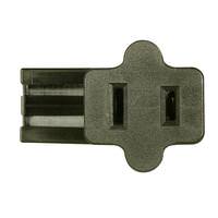 Satco Brown Female Slide Plug
