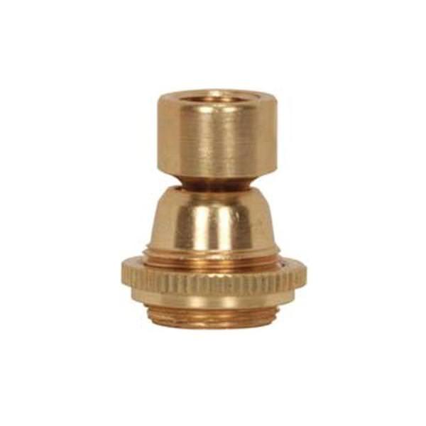1.5" Large Unfinished Solid Brass Hang Straight Swivel