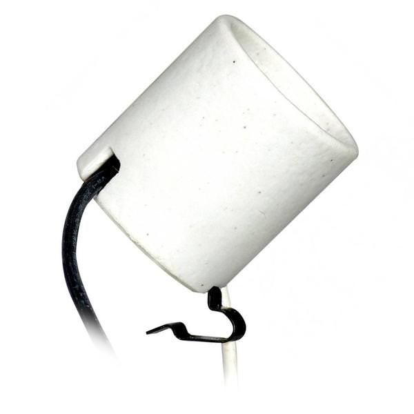 Porcelain with Snap-in Clip