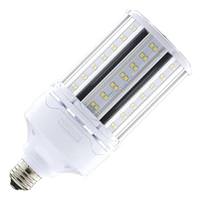 Satco 45 watt 120/277 volt Corncob Medium Screw Base 4000K Cool White  LED Light Bulb