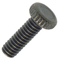 Satco Knurled Thumb 8/32 Thread Antique Brass Steel Head Thumb Screw