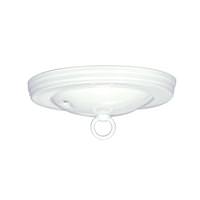 Satco White 5" Standard Canopy Kit