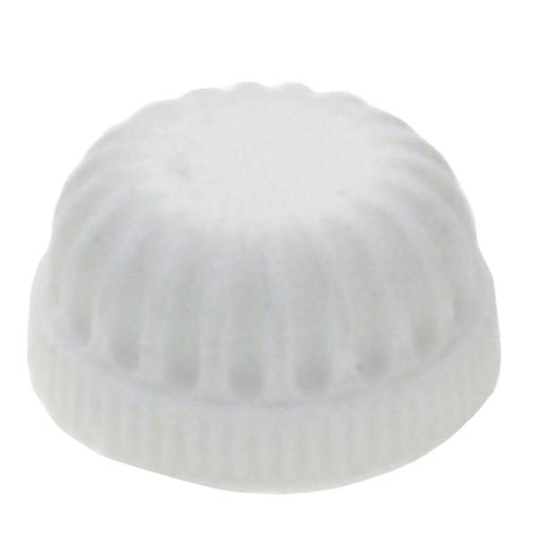 White 1/8 IP Lock-Up Caps