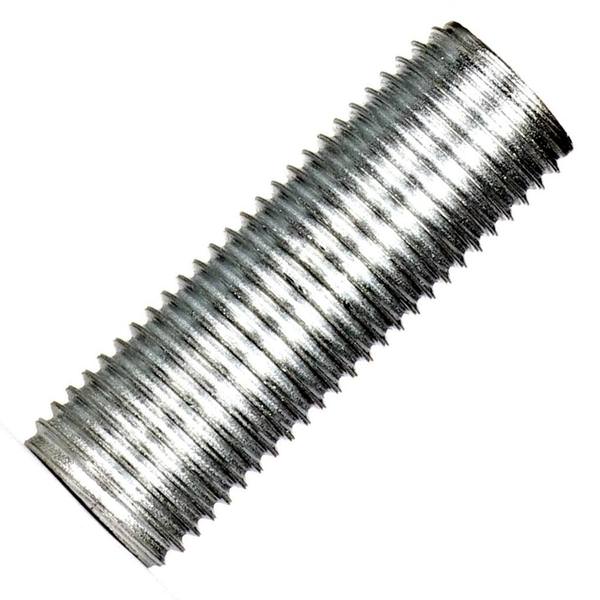 6" Zinc Plated 1/4 IP Silver Steel