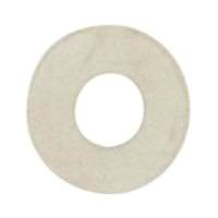 Satco 1" 1/8 IP White Rubber Washer