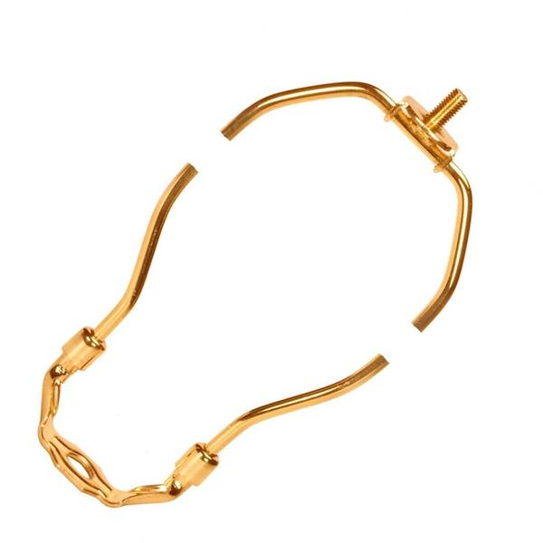 7.5" Heavy Duty 1/8 IP Polished Brass