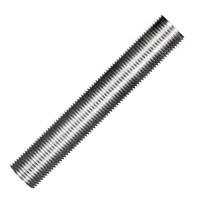 Satco 6" 3/8 IP Zinc Plated Silver Steel Nipple