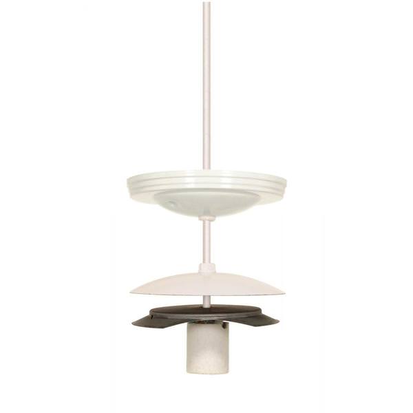 4" White Neckless Ball Holder Kit