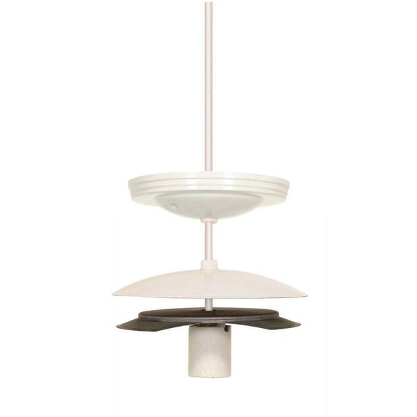 5" White Neckless Ball Holder Kit