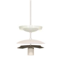 Satco 5" White Neckless Ball Holder Kit