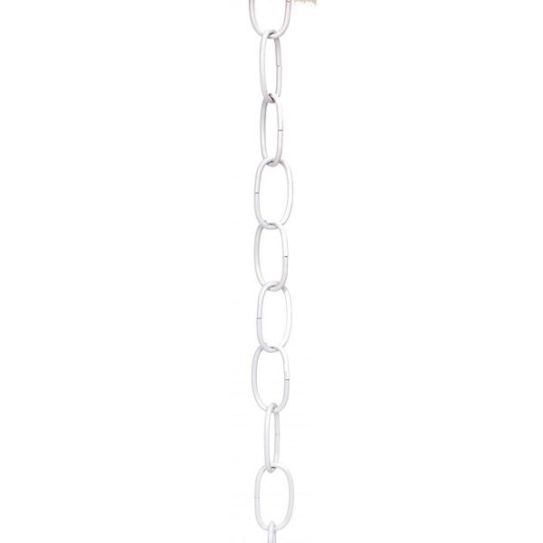 36" 11 Gauge White Gauge Chain