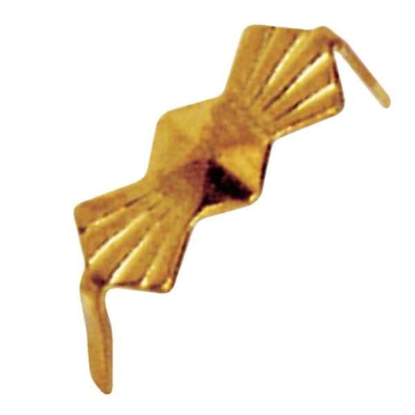 0.4" Large Gold Bow-Tie Clip