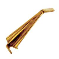 Satco 0.4" Gold Crystal Clip