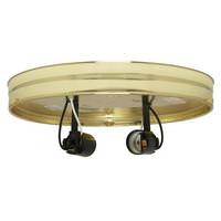 Satco 10" 2-Light Polished Brass