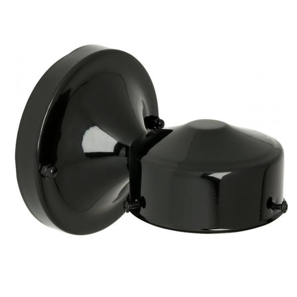 3.3" Black Wired Wall Bracket