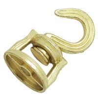 Satco Die Cast Revolving Brass Plated Swivel Hook