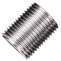 Satco 0.8" Zinc Plated Silver Steel Nipple
