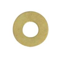 Satco 0.6" Brass Plated 1/8 IP 24 Gauge Light Steel Washer