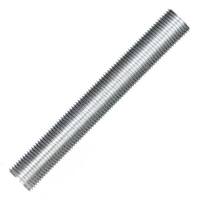 Satco 2.8" 1/8 IP Zinc Plated Silver Steel Nipple