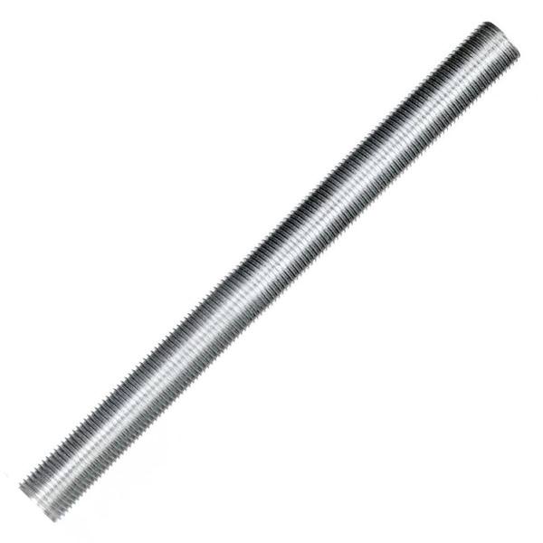 4.3" 1/8 IP Zinc Plated Silver Steel Nipple