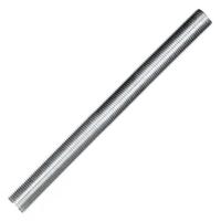 Satco 4.3" 1/8 IP Zinc Plated Silver Steel Nipple