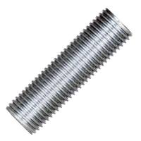 Satco 1.8" 1/4 IP Zinc Plated Silver Steel Nipple