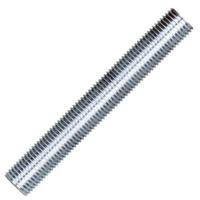 Satco 3.3" 1/4 IP Zinc Plated Silver Steel Nipple