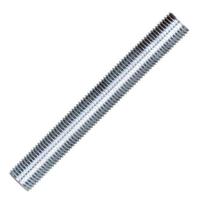Satco 3.5" 1/4 IP Zinc Plated Silver Steel Nipple