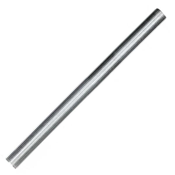 5.3" 1/8 IP Zinc Plated Silver Steel Nipple