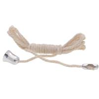 Satco 3' Nickel Pull String with Bell and Connector