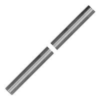 Satco 36" 1/4 IP Unfinished Steel Nipple